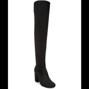 Carlos Santana Rumer Knee High Suede Boots